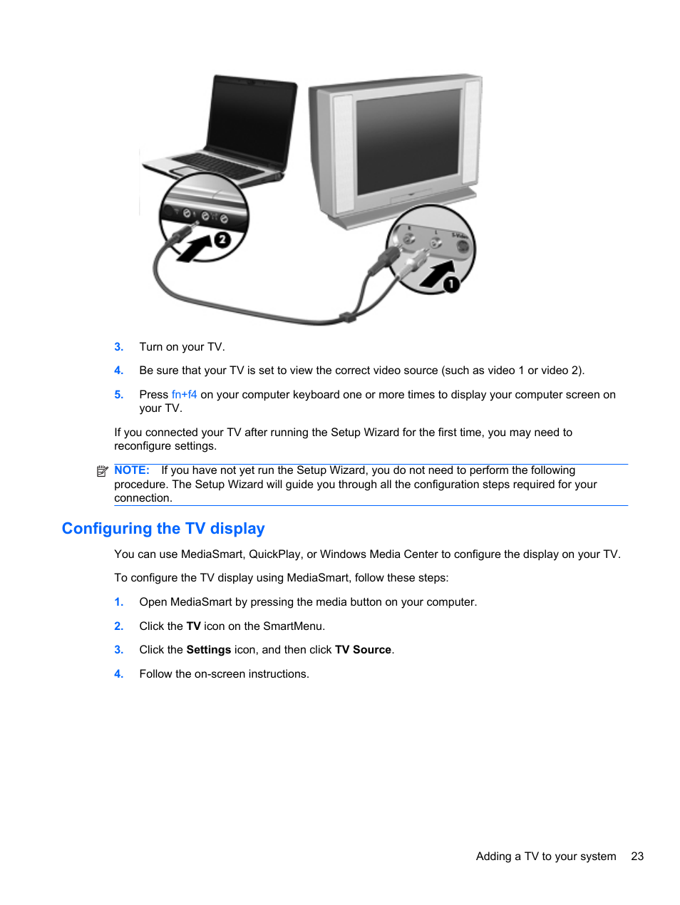 Configuring the tv display | HP USB Hybrid ATSC NTSC QAM FM TV Tuner User Manual | Page 27 / 43