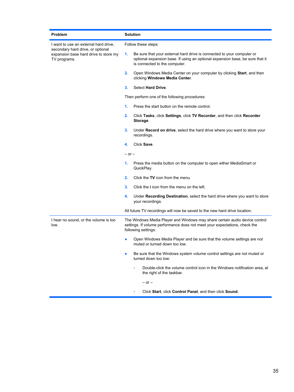HP USB Hybrid ATSC NTSC QAM FM TV Tuner User Manual | Page 39 / 43