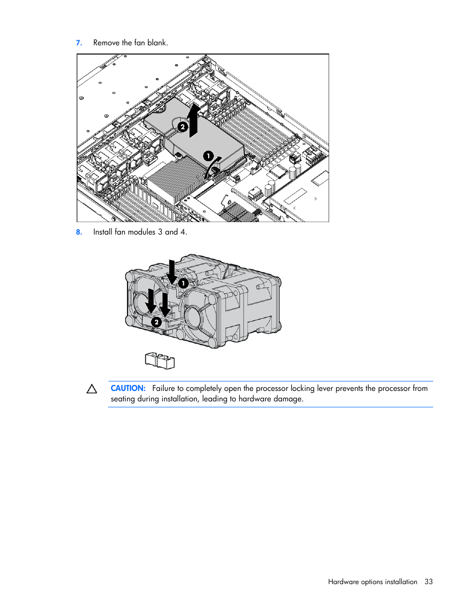 HP ProLiant DL360 G7 Server User Manual | Page 33 / 130