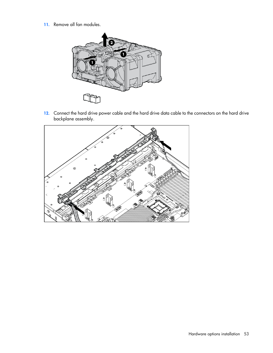 HP ProLiant DL360 G7 Server User Manual | Page 53 / 130