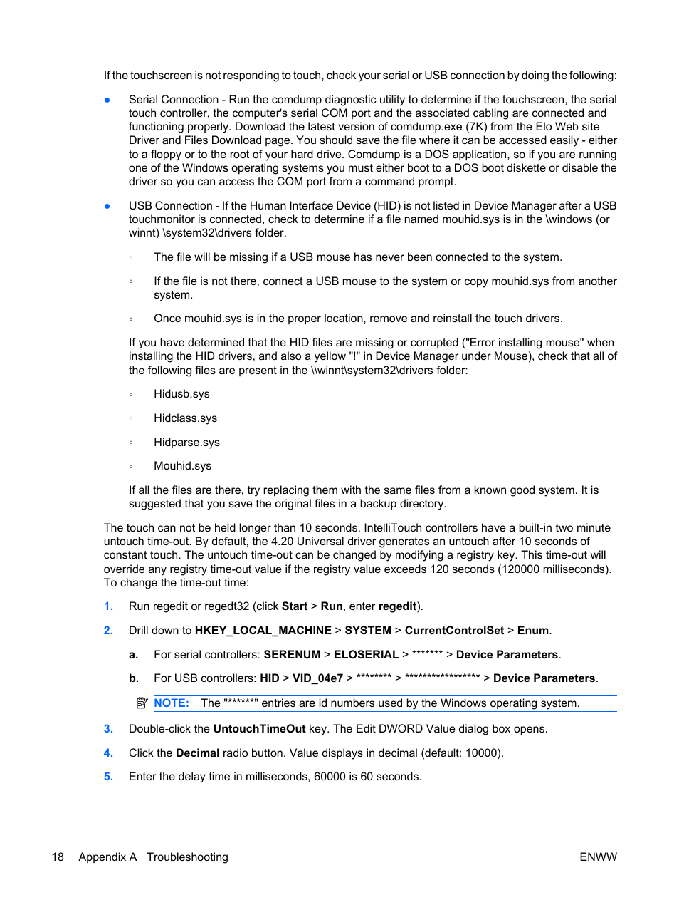 HP Compaq L5009tm 15-inch LCD Touchscreen Monitor User Manual | Page 24 / 38