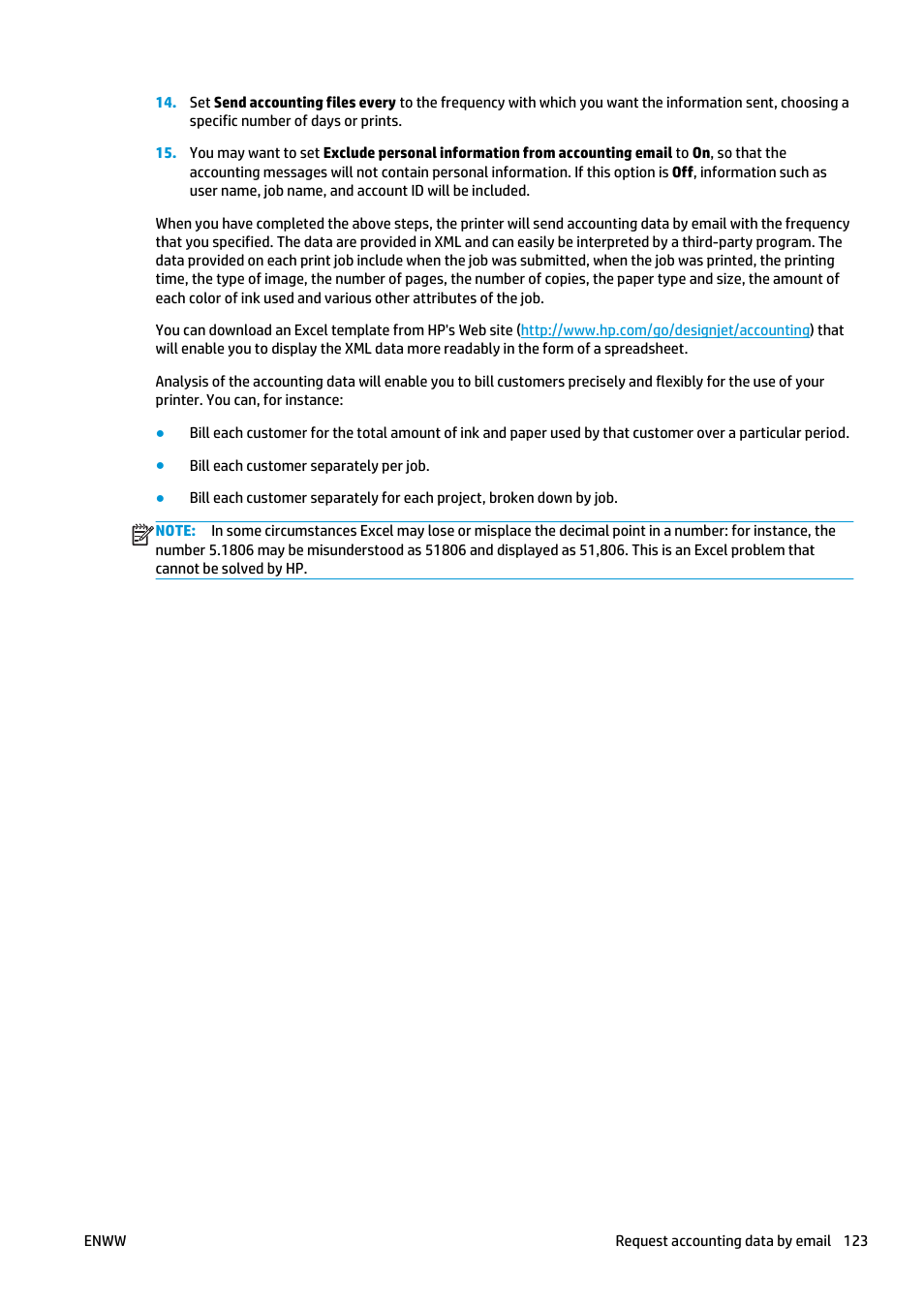 HP Designjet T920 ePrinter series User Manual | Page 131 / 210