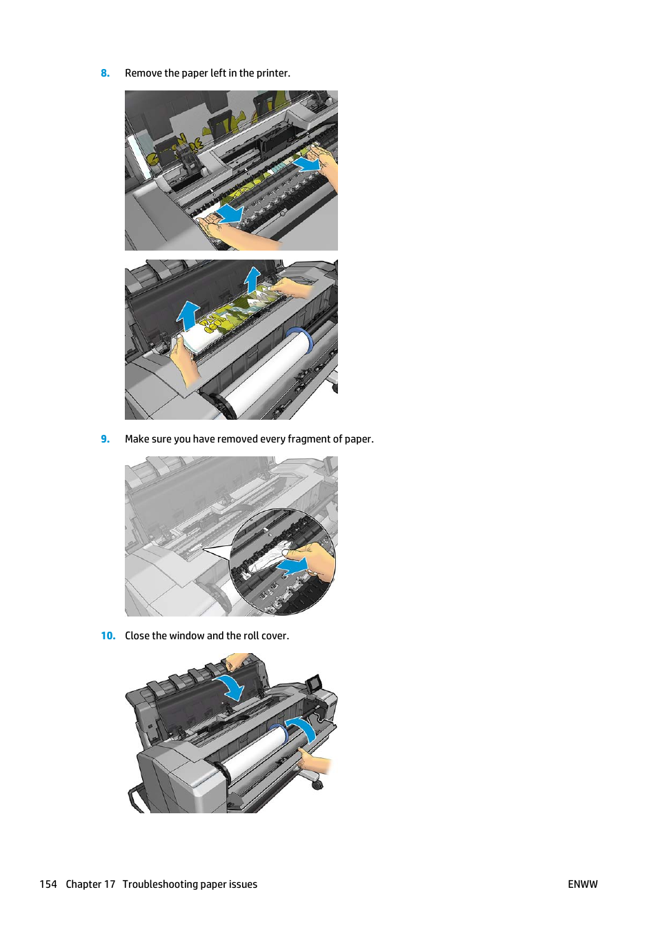 HP Designjet T920 ePrinter series User Manual | Page 162 / 210