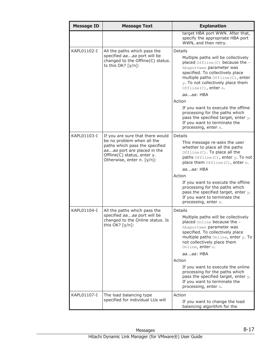 HP XP7 Storage User Manual | Page 181 / 250