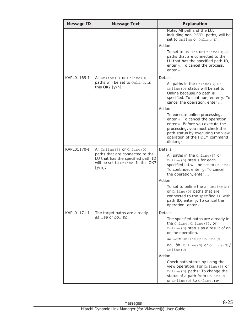 HP XP7 Storage User Manual | Page 189 / 250