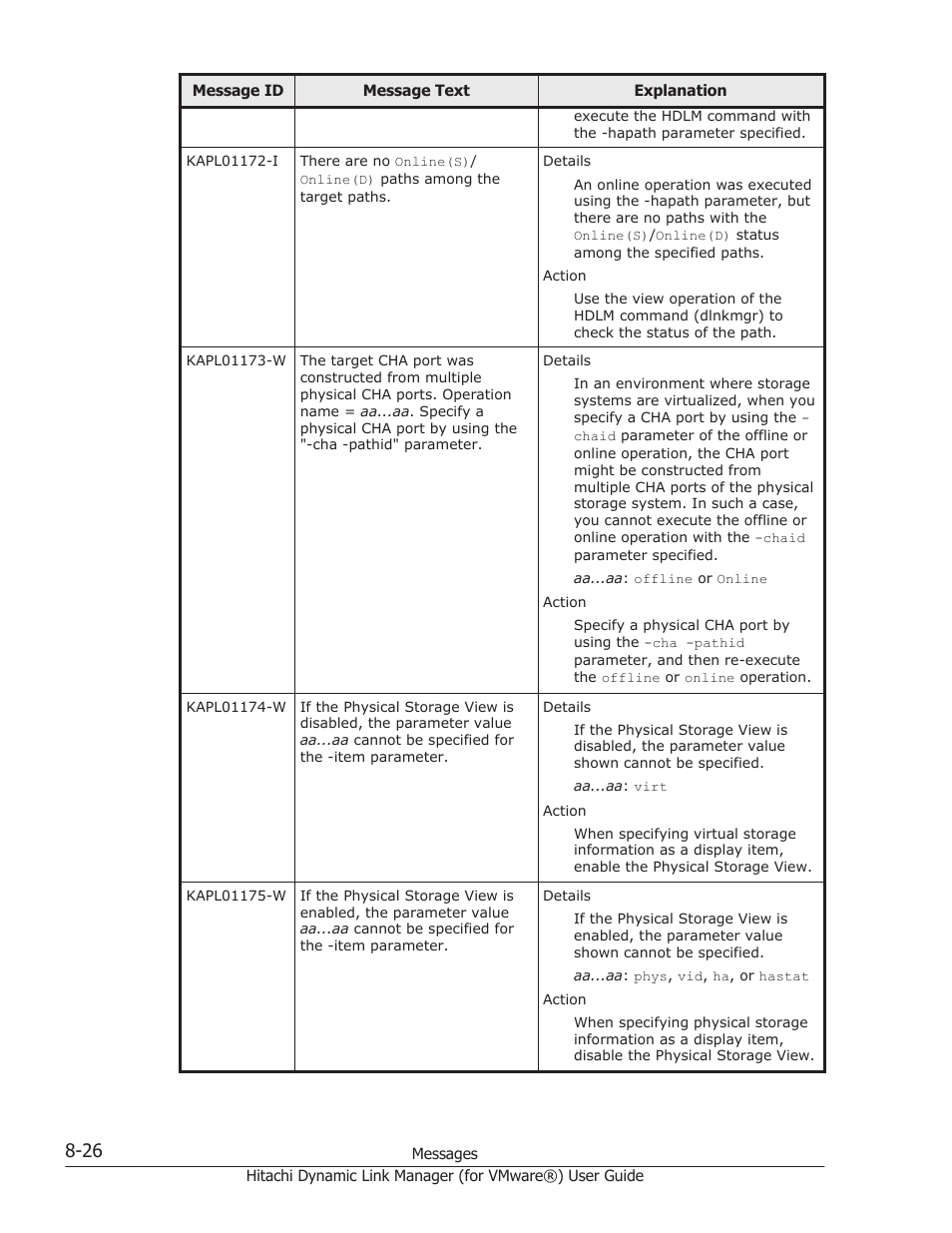 HP XP7 Storage User Manual | Page 190 / 250