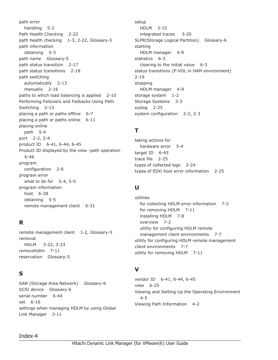 Index-4 | HP XP7 Storage User Manual | Page 246 / 250