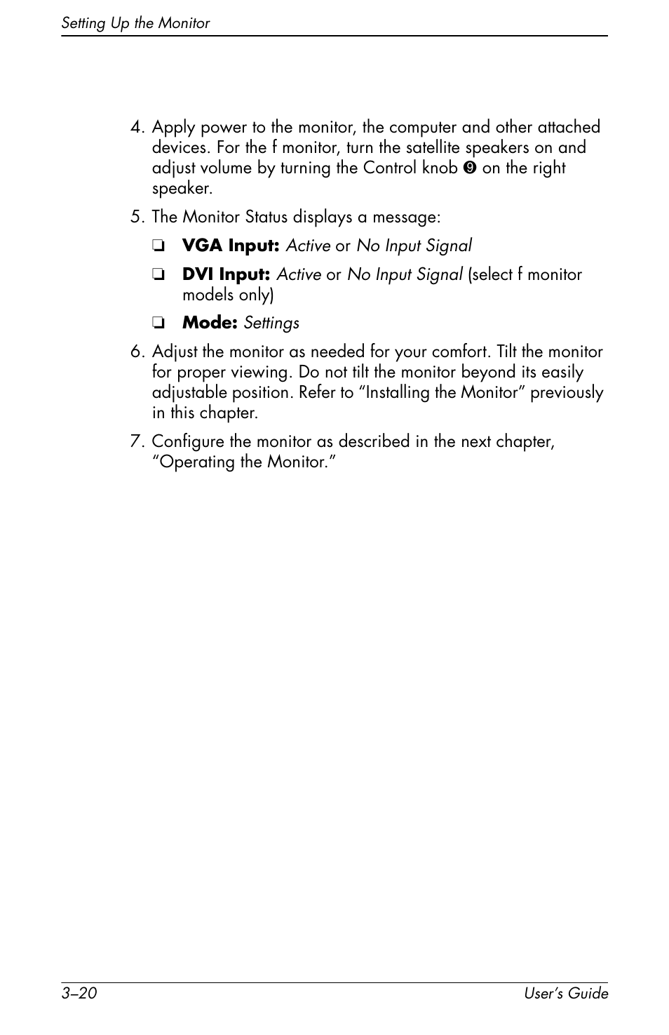 HP vs17x 17 inch LCD Monitor User Manual | Page 40 / 78