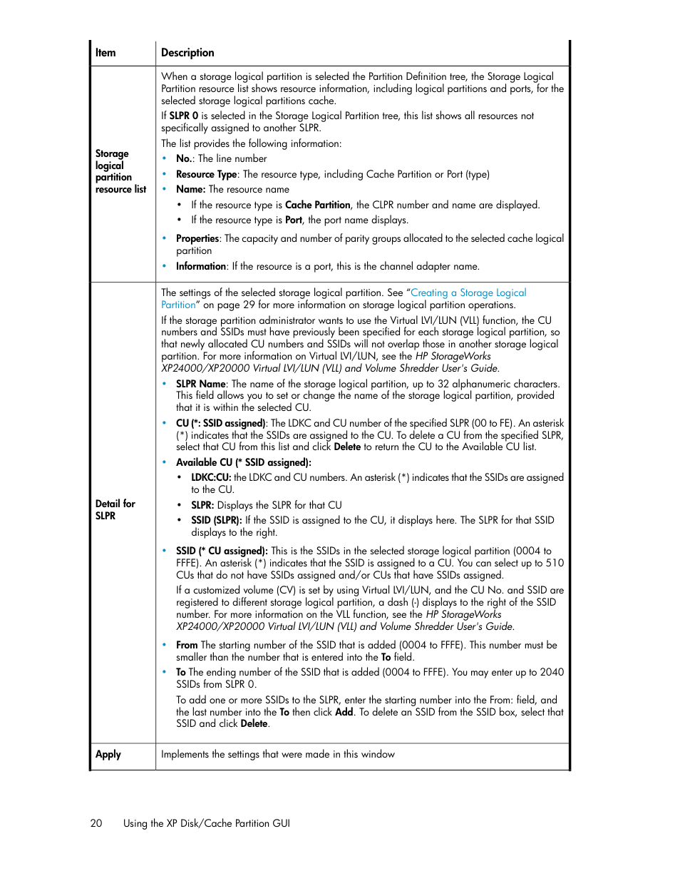 HP StorageWorks XP Remote Web Console Software User Manual | Page 20 / 42