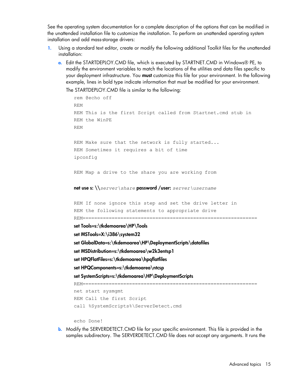 HP Linux Server Management Software User Manual | Page 15 / 74