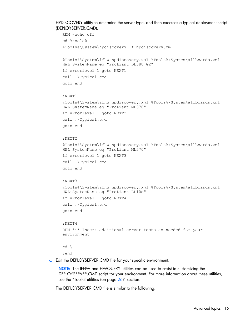 HP Linux Server Management Software User Manual | Page 16 / 74