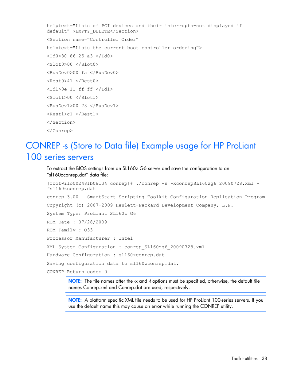 HP Linux Server Management Software User Manual | Page 38 / 74