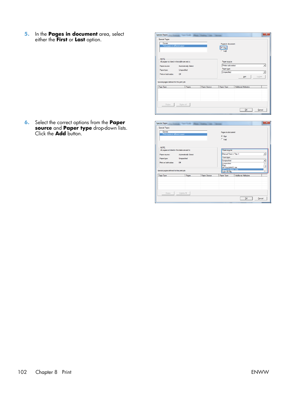 HP Officejet Pro X551 Printer series User Manual | Page 116 / 250