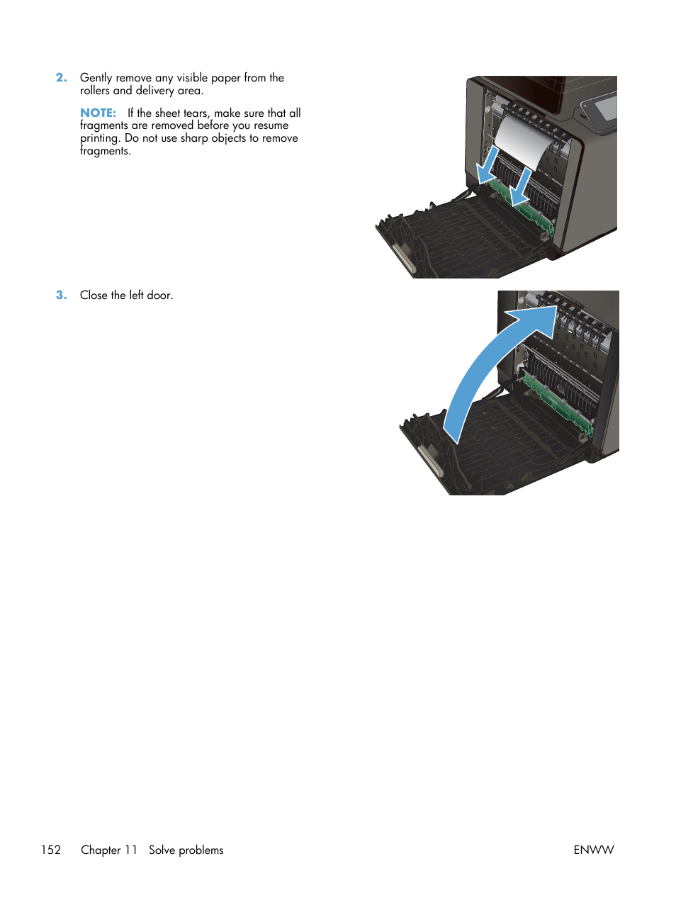 HP Officejet Pro X551 Printer series User Manual | Page 166 / 250