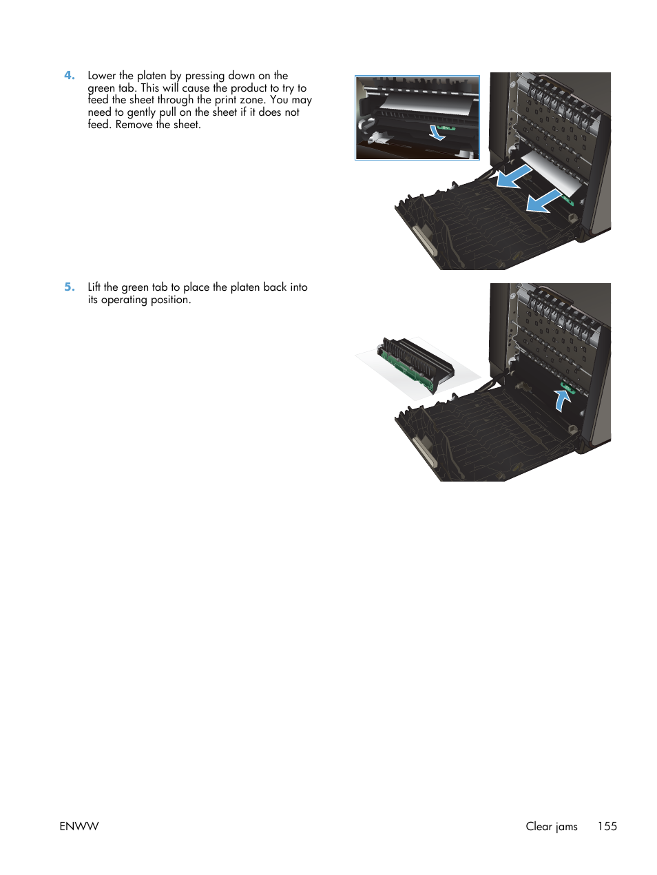 HP Officejet Pro X551 Printer series User Manual | Page 169 / 250
