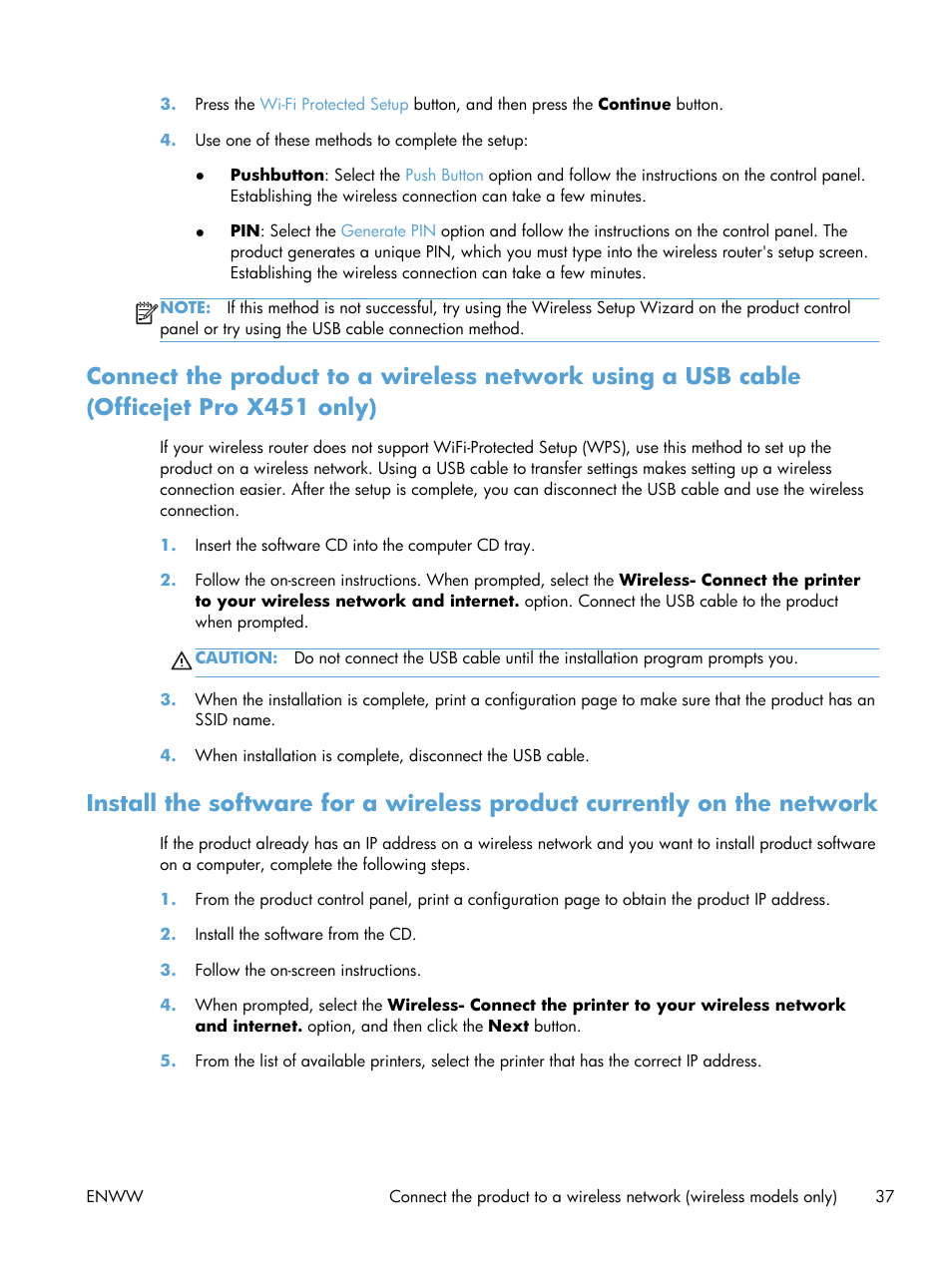 HP Officejet Pro X551 Printer series User Manual | Page 51 / 250