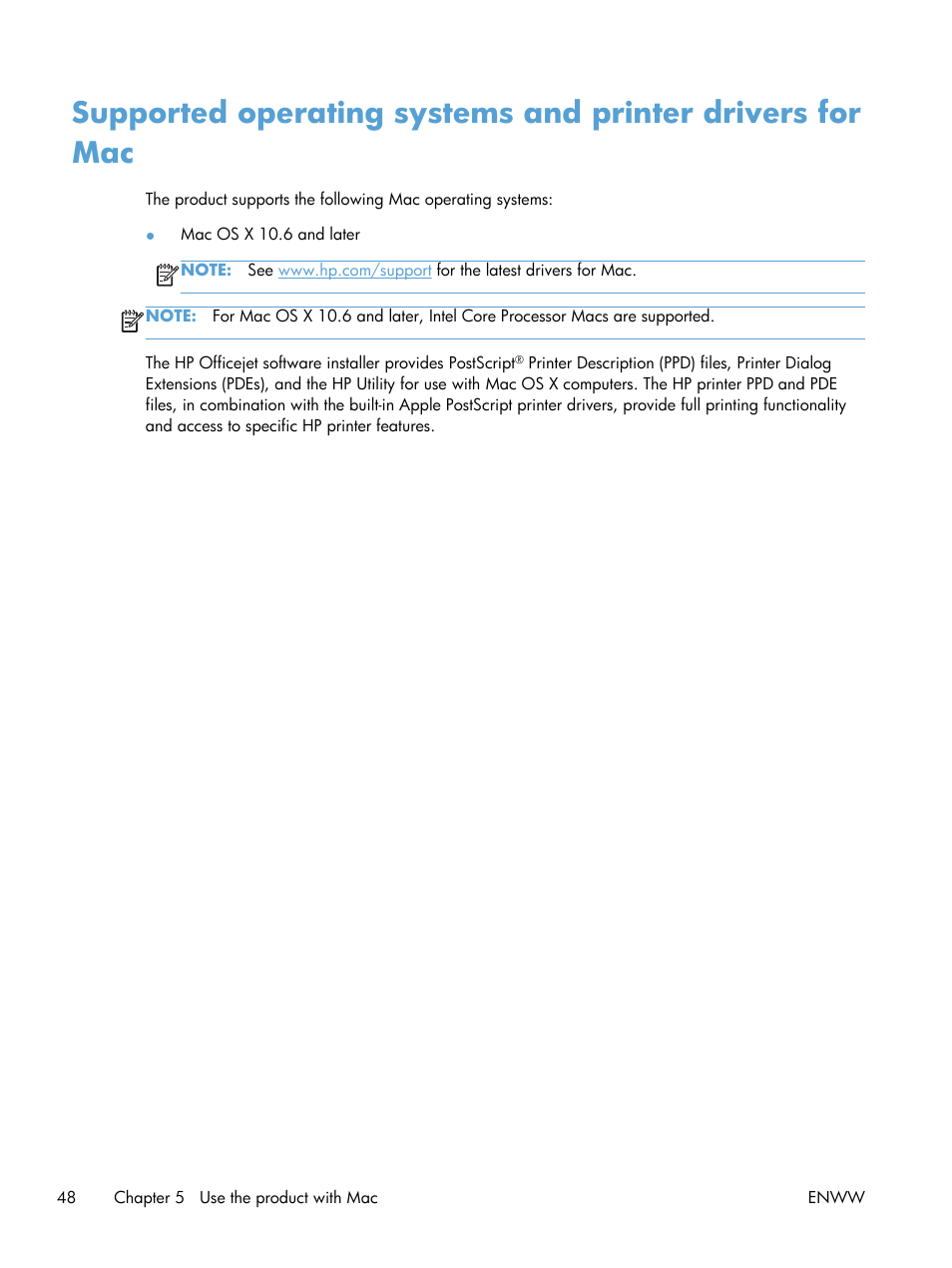 HP Officejet Pro X551 Printer series User Manual | Page 62 / 250