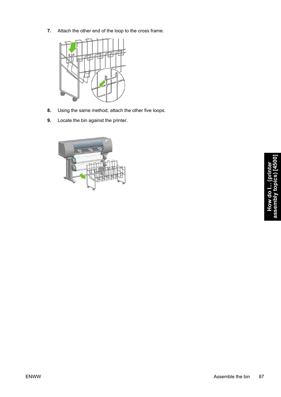 HP Designjet 4500 Printer series User Manual | Page 101 / 360
