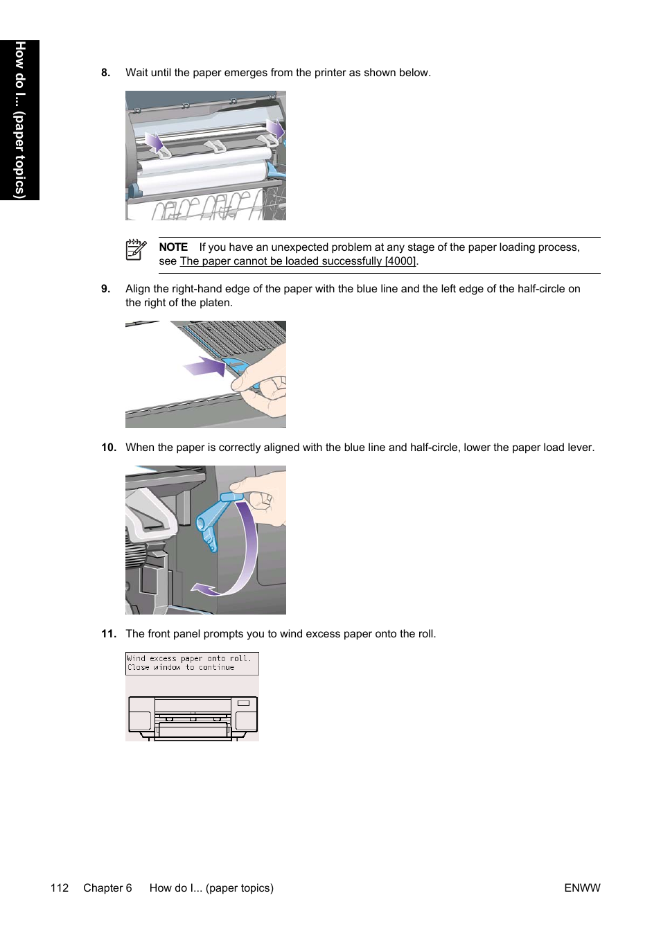 HP Designjet 4500 Printer series User Manual | Page 126 / 360