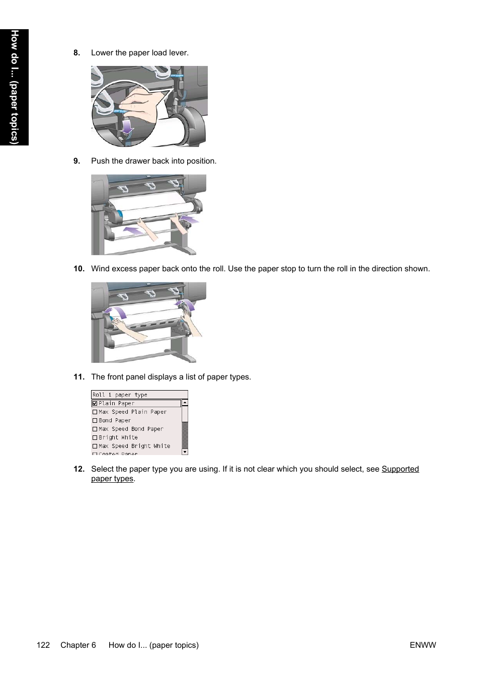 HP Designjet 4500 Printer series User Manual | Page 136 / 360