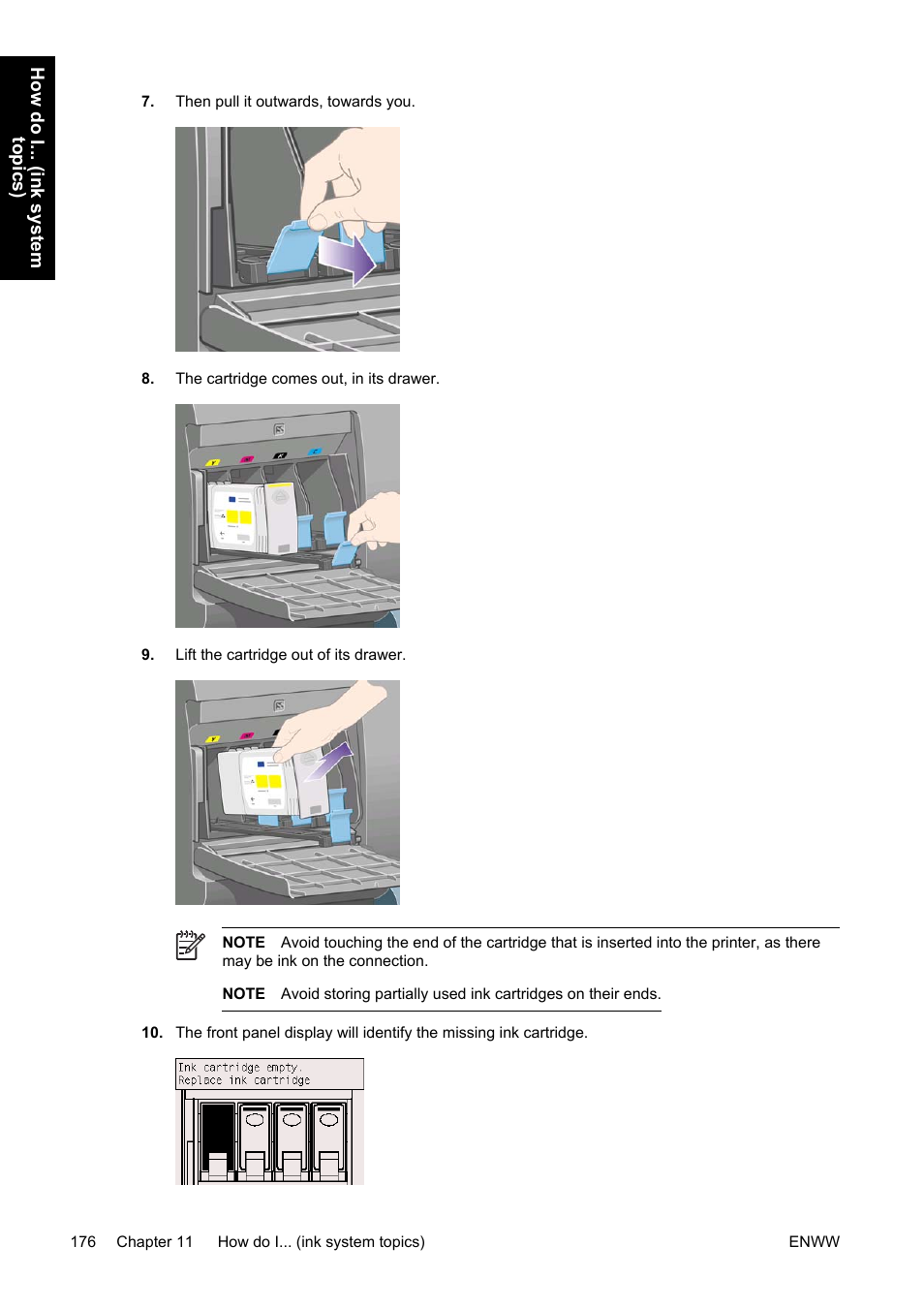 HP Designjet 4500 Printer series User Manual | Page 190 / 360