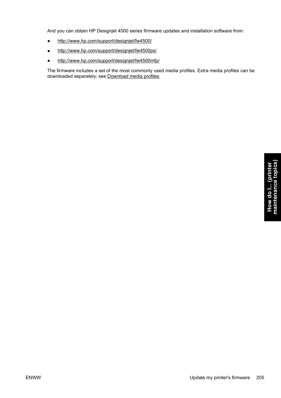 HP Designjet 4500 Printer series User Manual | Page 219 / 360