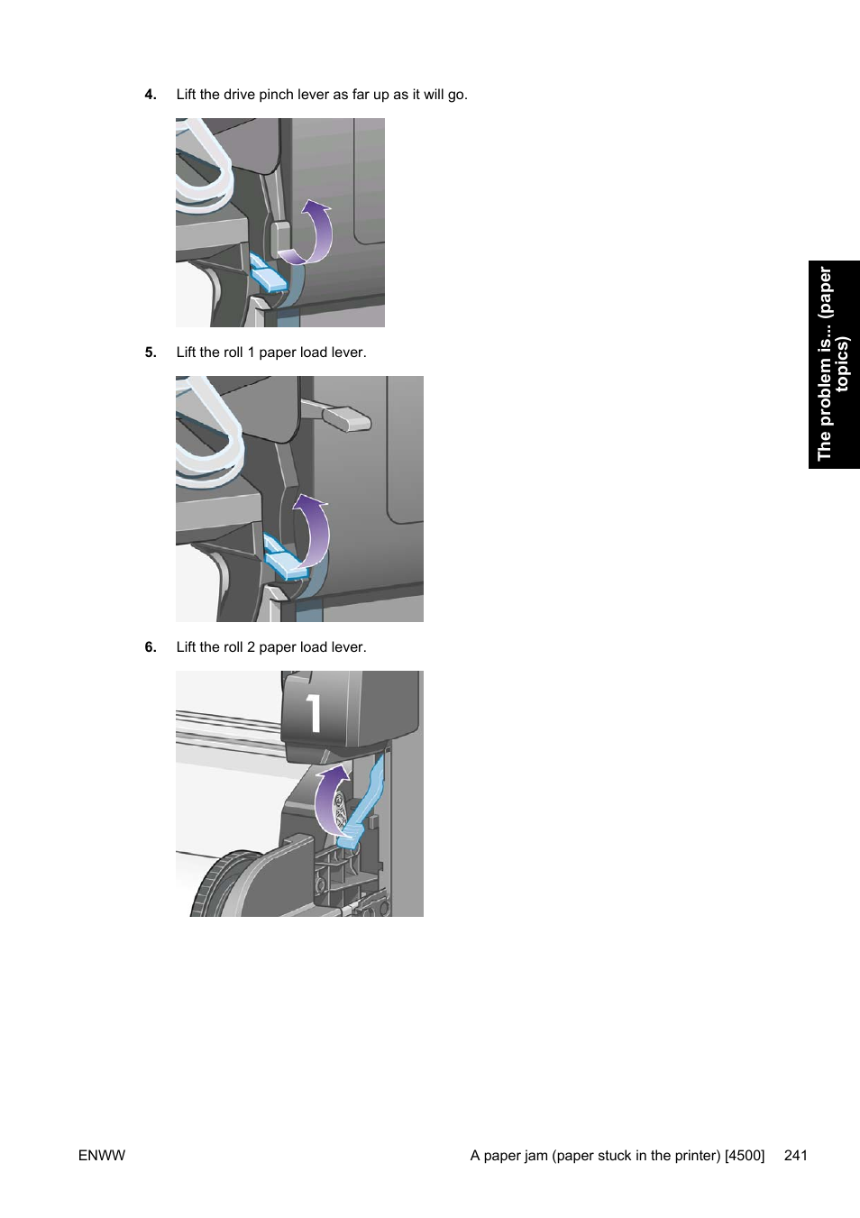 HP Designjet 4500 Printer series User Manual | Page 255 / 360