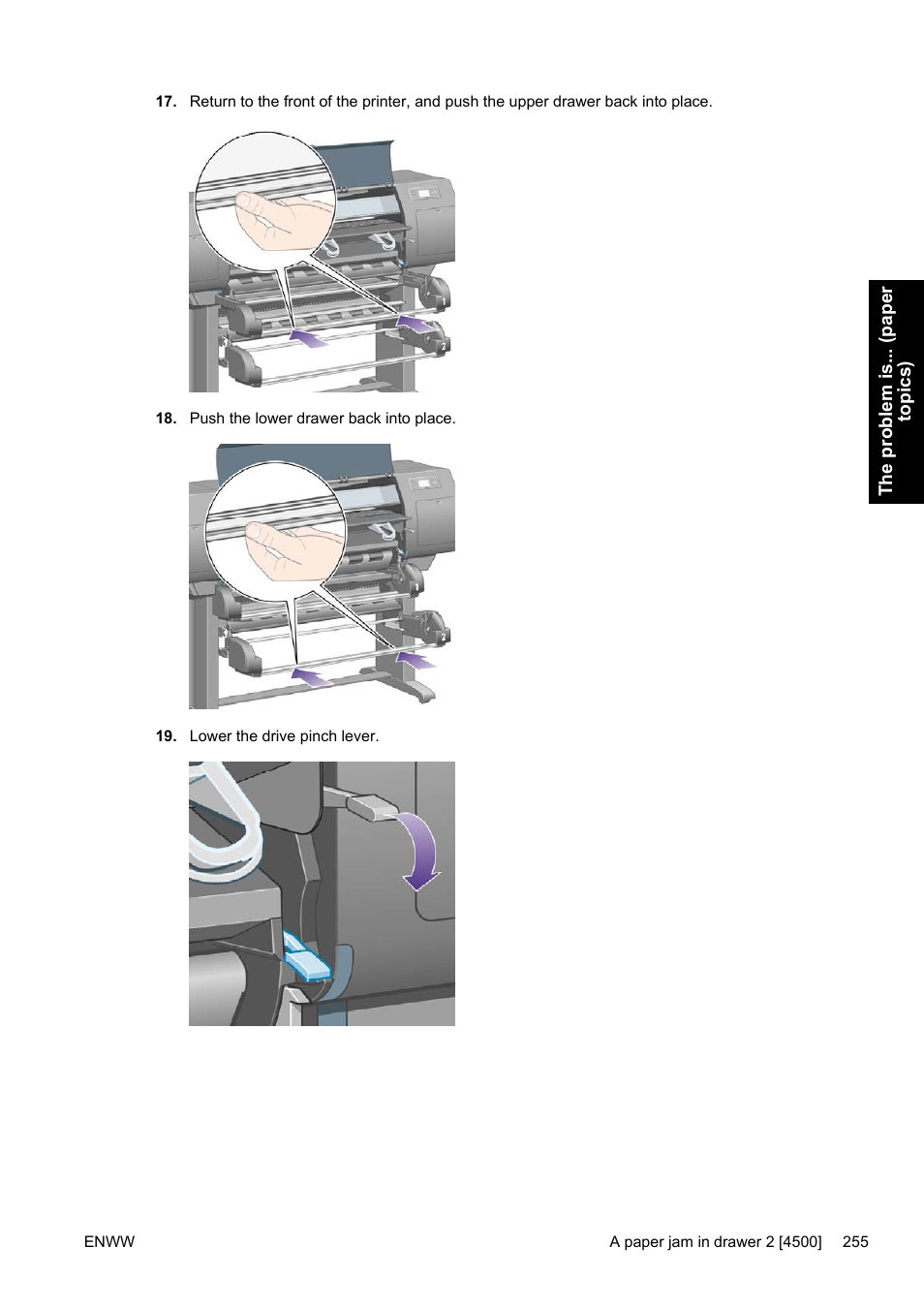 HP Designjet 4500 Printer series User Manual | Page 269 / 360