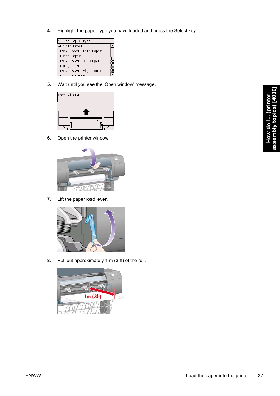 HP Designjet 4500 Printer series User Manual | Page 51 / 360