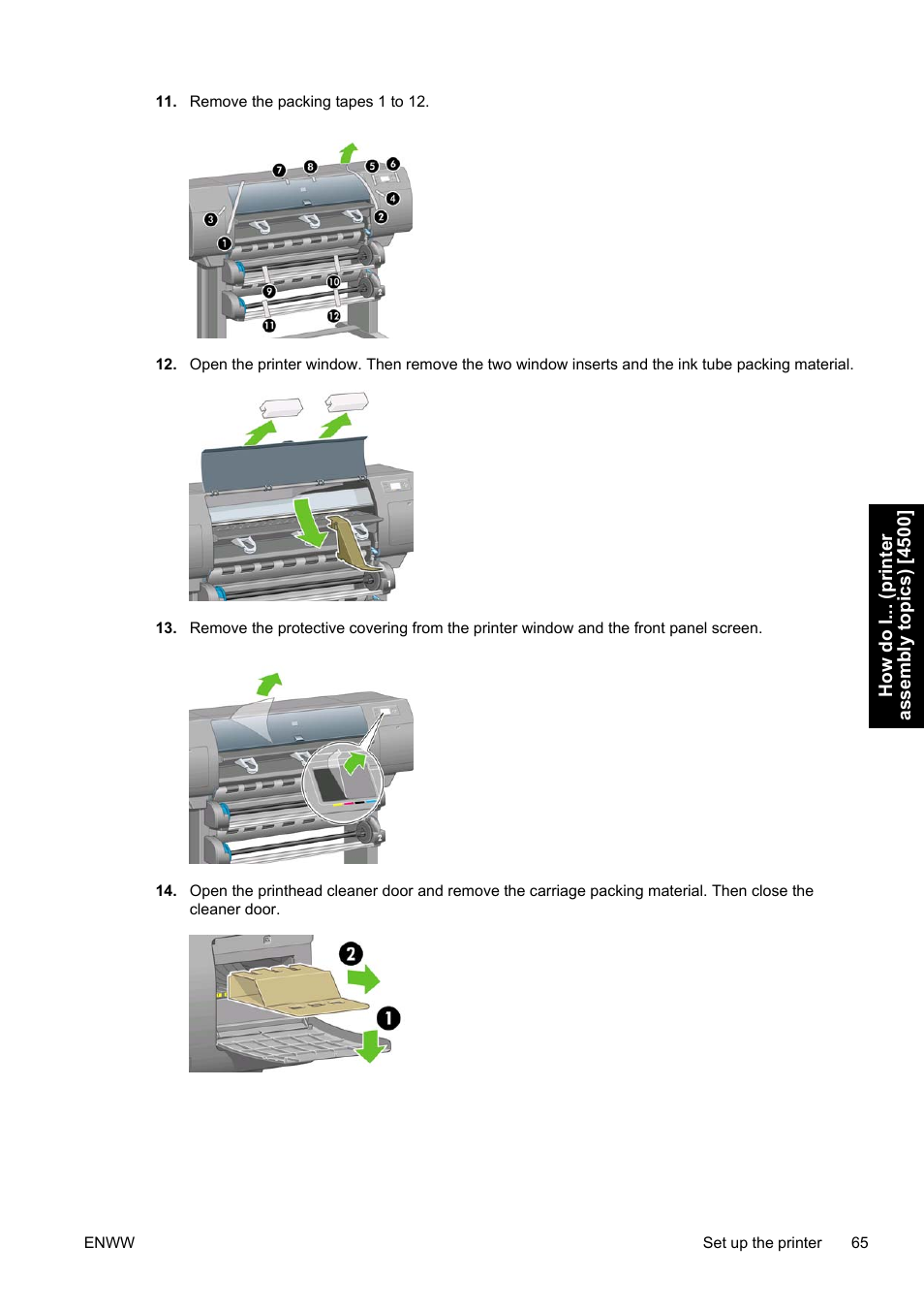 HP Designjet 4500 Printer series User Manual | Page 79 / 360