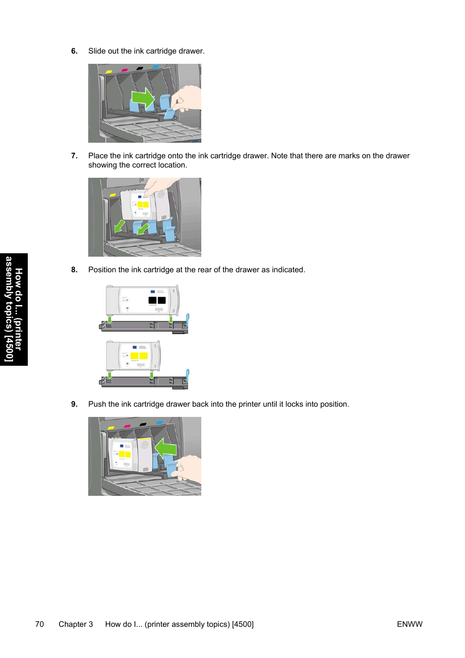 HP Designjet 4500 Printer series User Manual | Page 84 / 360