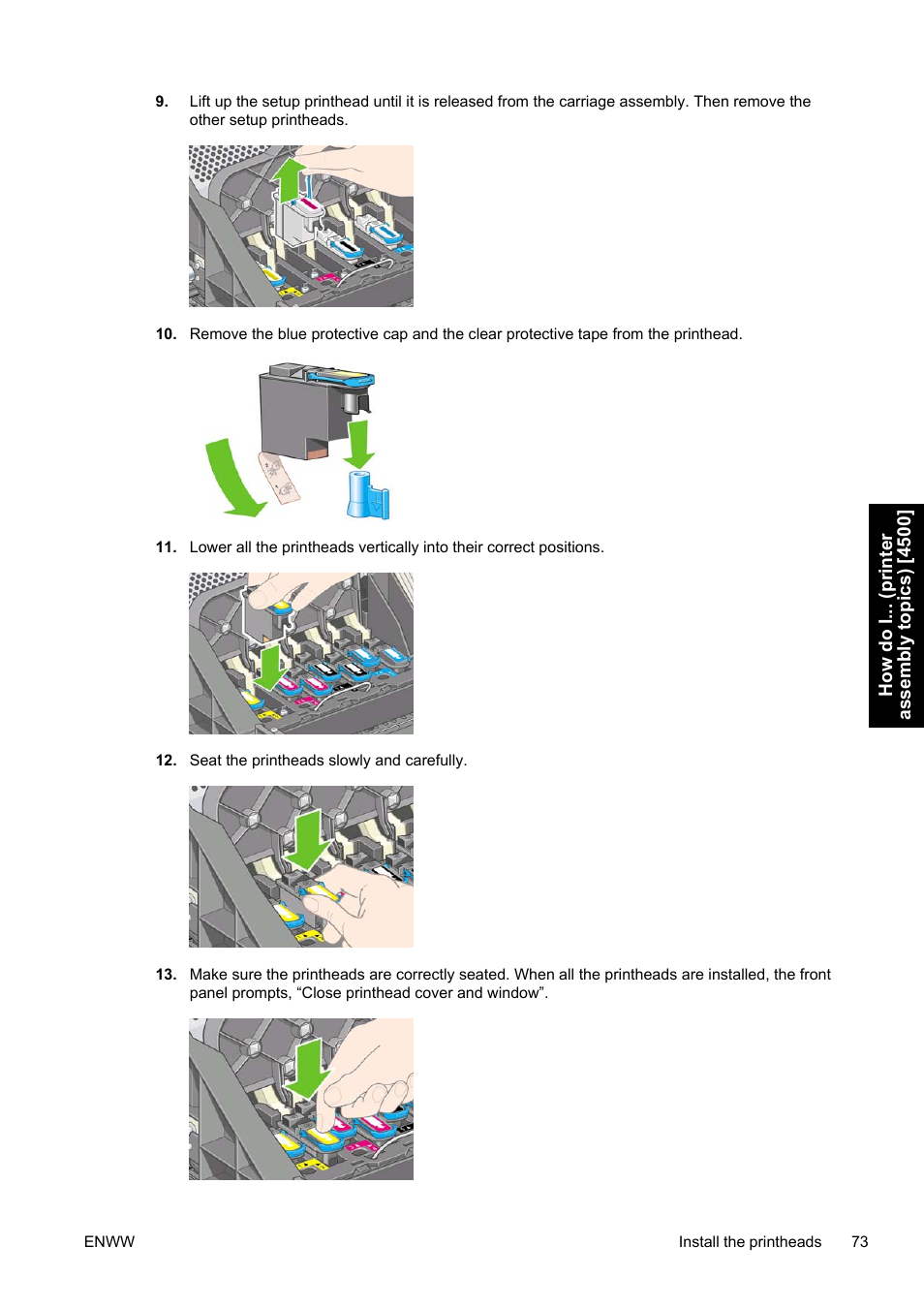 HP Designjet 4500 Printer series User Manual | Page 87 / 360