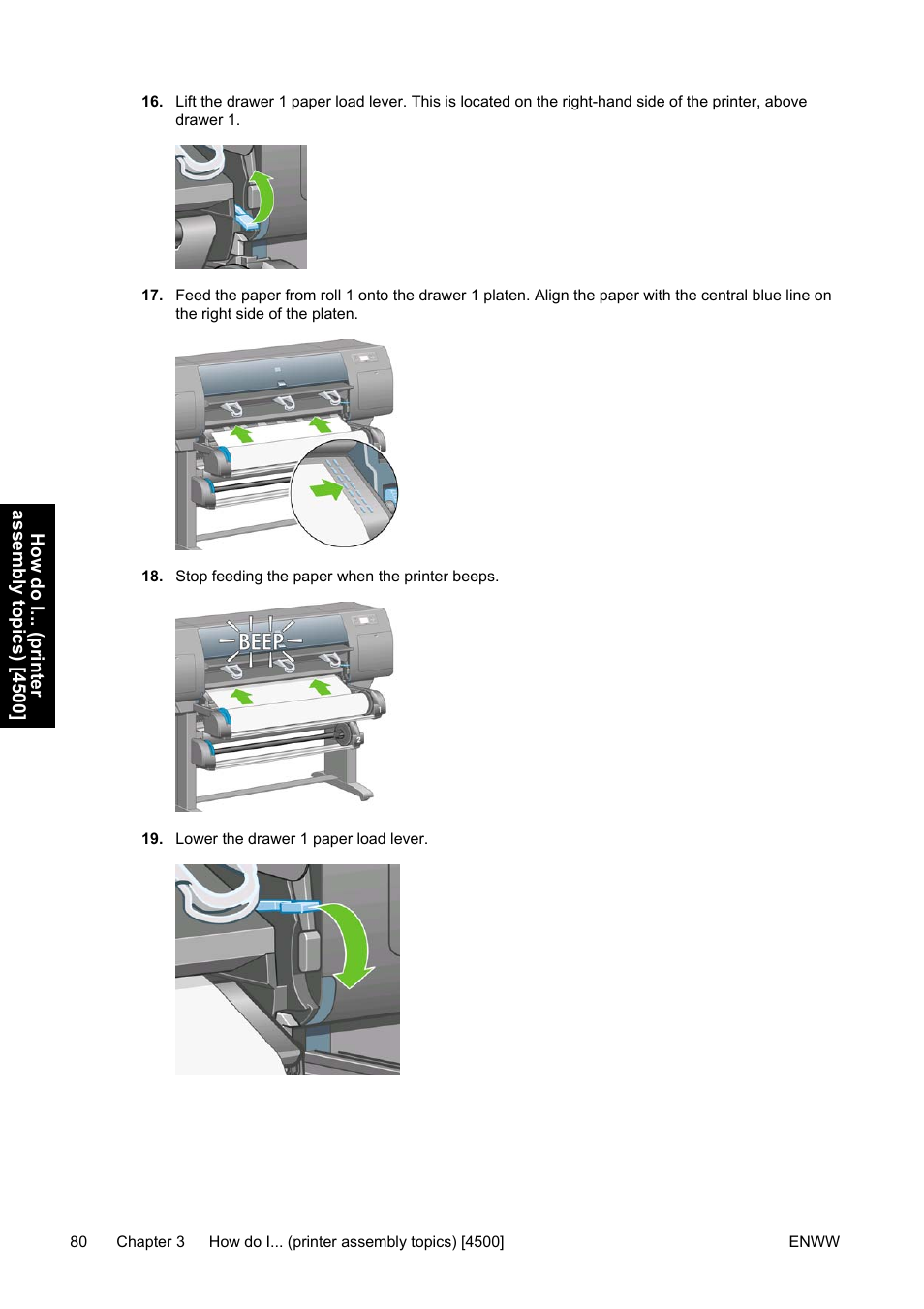 HP Designjet 4500 Printer series User Manual | Page 94 / 360