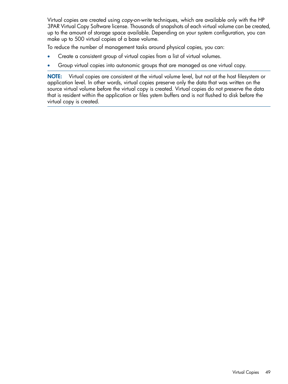HP 3PAR Operating System Software Licenses User Manual | Page 49 / 63