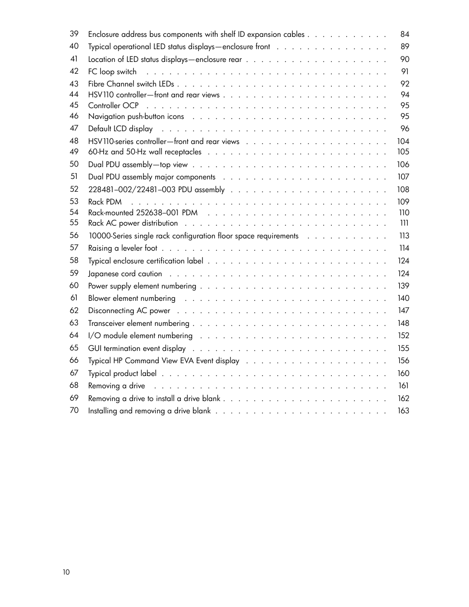 HP 3000 Enterprise Virtual Array User Manual | Page 10 / 188