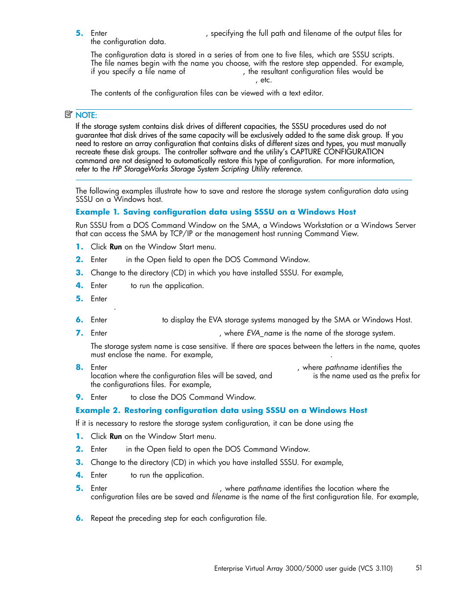 HP 3000 Enterprise Virtual Array User Manual | Page 51 / 188