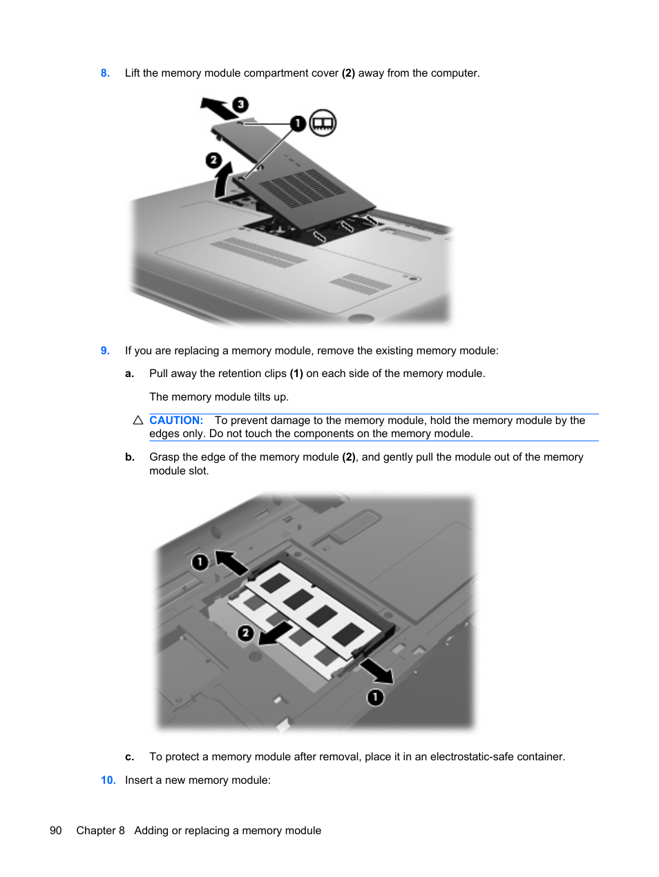 HP G72-b50US Notebook PC User Manual | Page 100 / 127