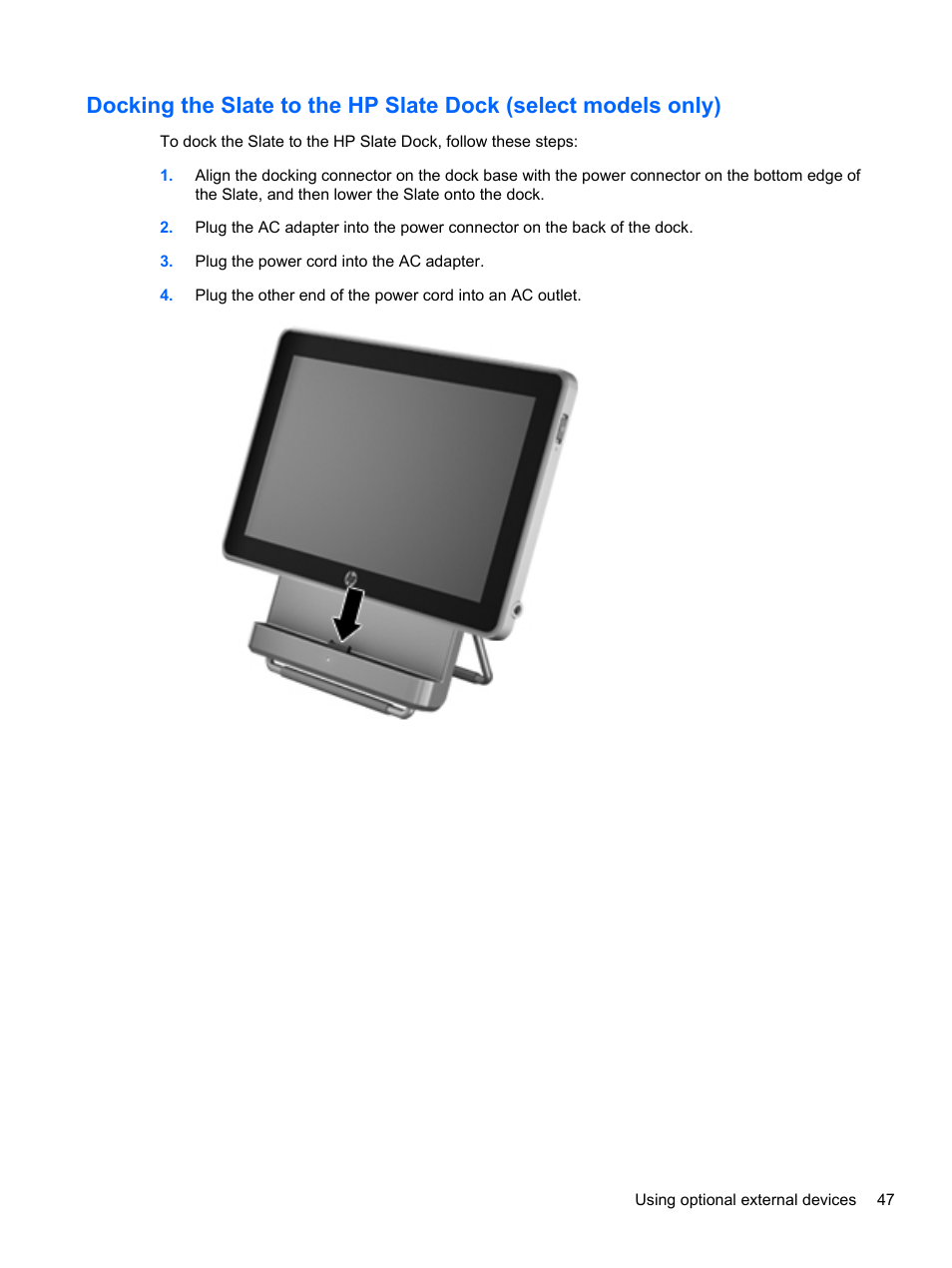 HP Slate 2 Tablet PC User Manual | Page 57 / 87