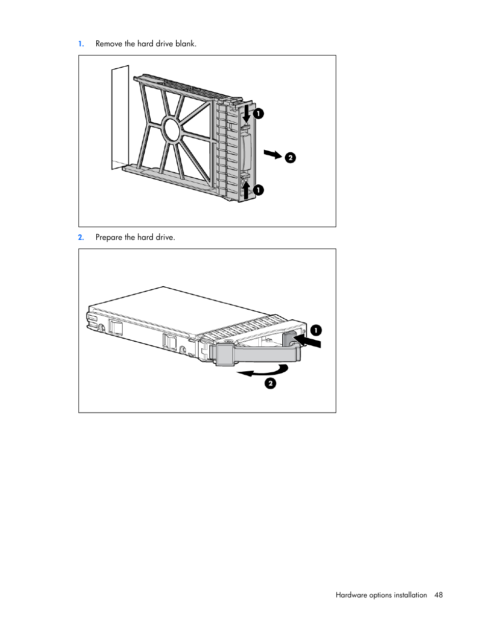 HP ProLiant BL620c G7 Server-Blade User Manual | Page 48 / 123