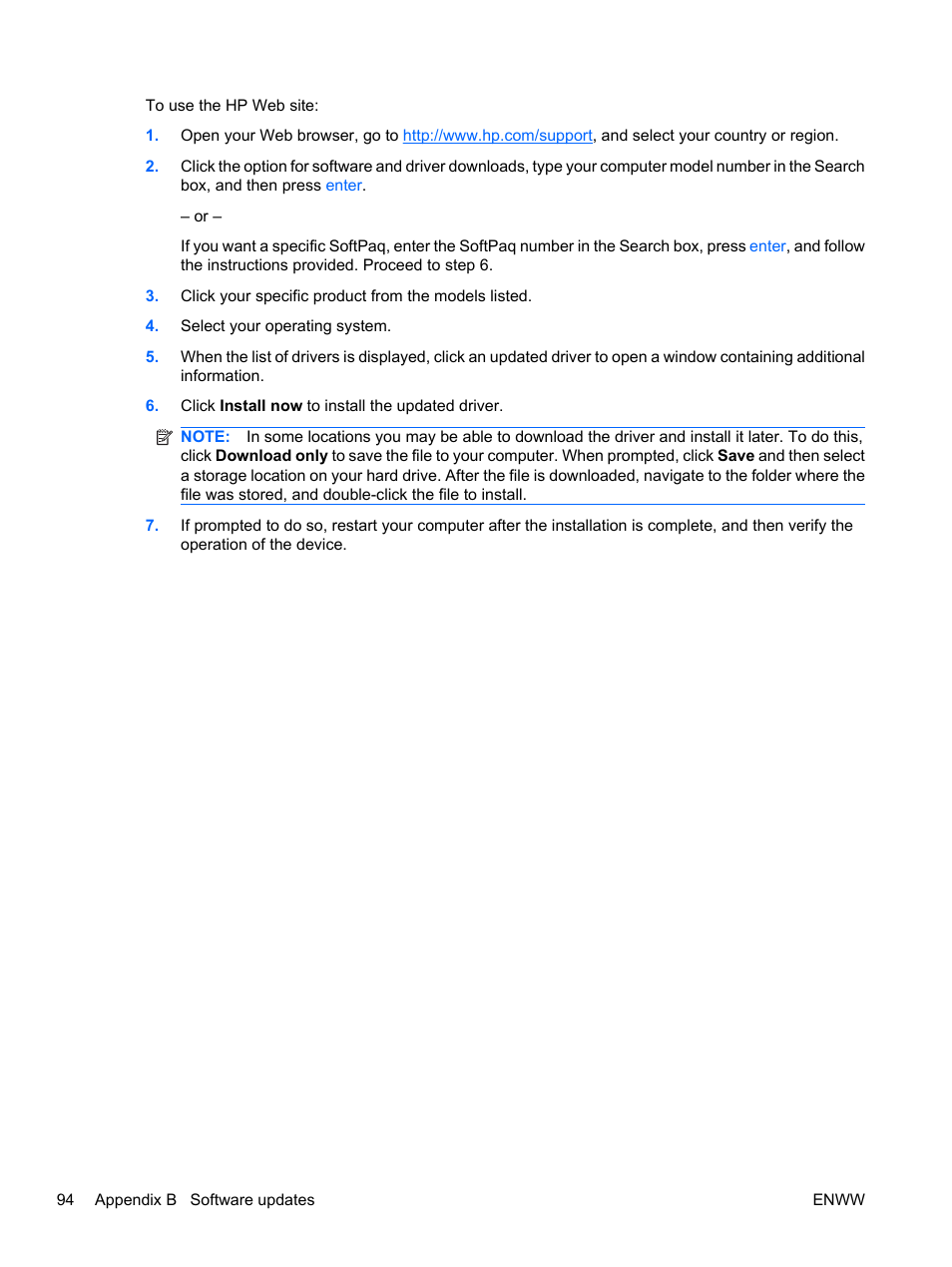 HP Pavilion dv5-2070us Entertainment Notebook PC User Manual | Page 104 / 110