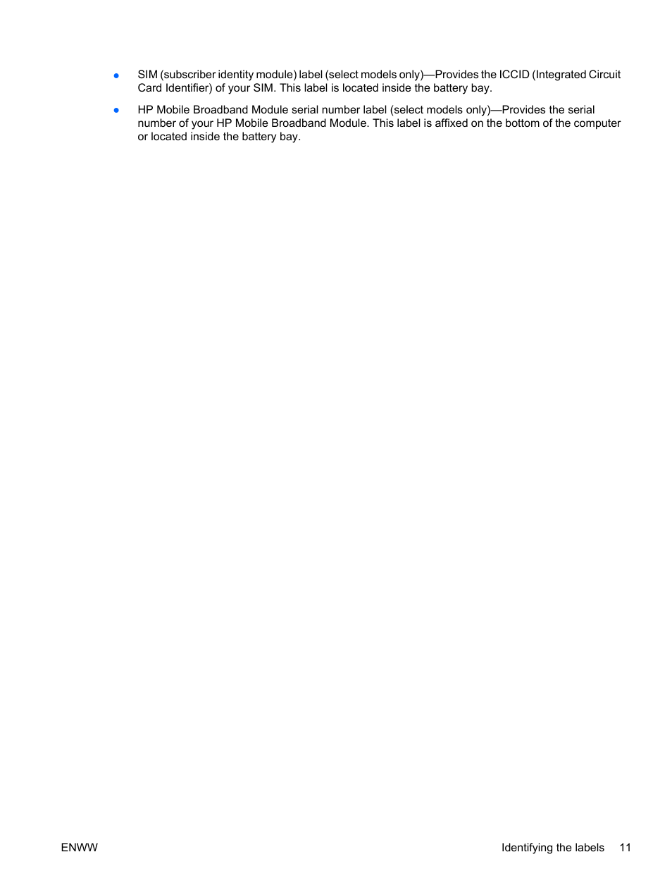 HP Pavilion dv5-2070us Entertainment Notebook PC User Manual | Page 21 / 110