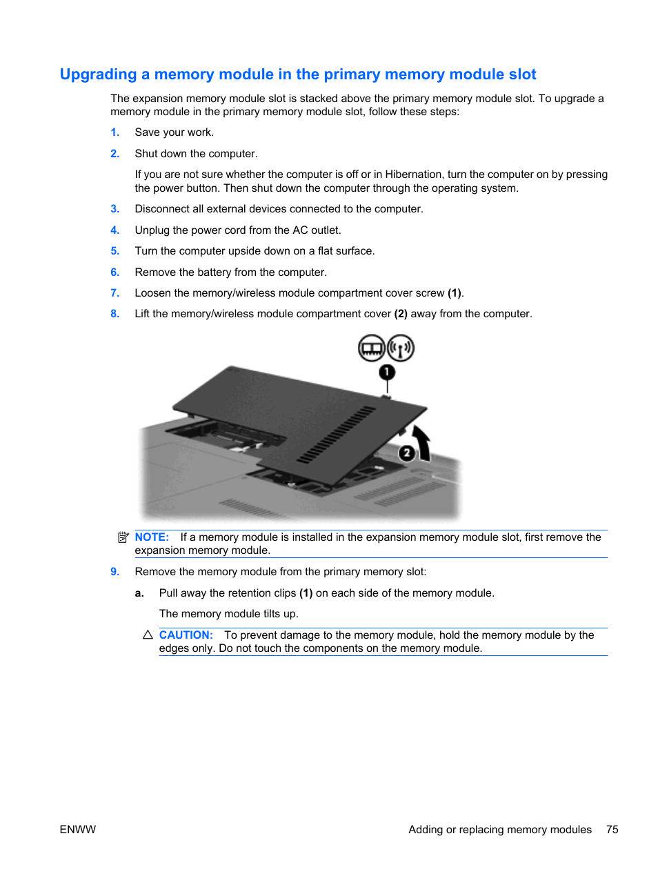 HP Pavilion dv5-2070us Entertainment Notebook PC User Manual | Page 85 / 110