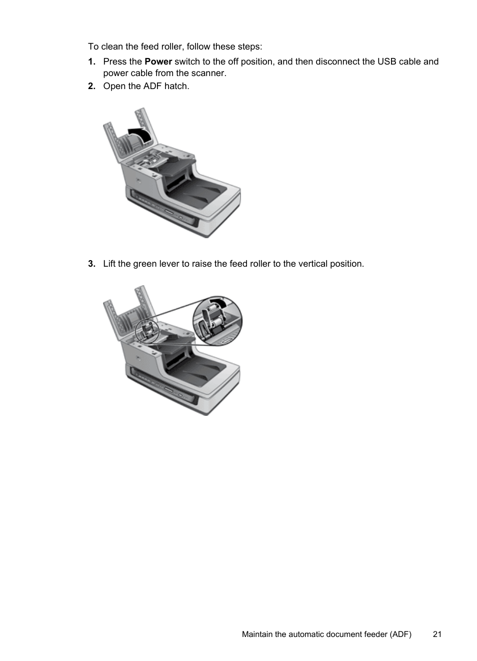 HP Scanjet N8460 Document Flatbed Scanner User Manual | Page 23 / 42