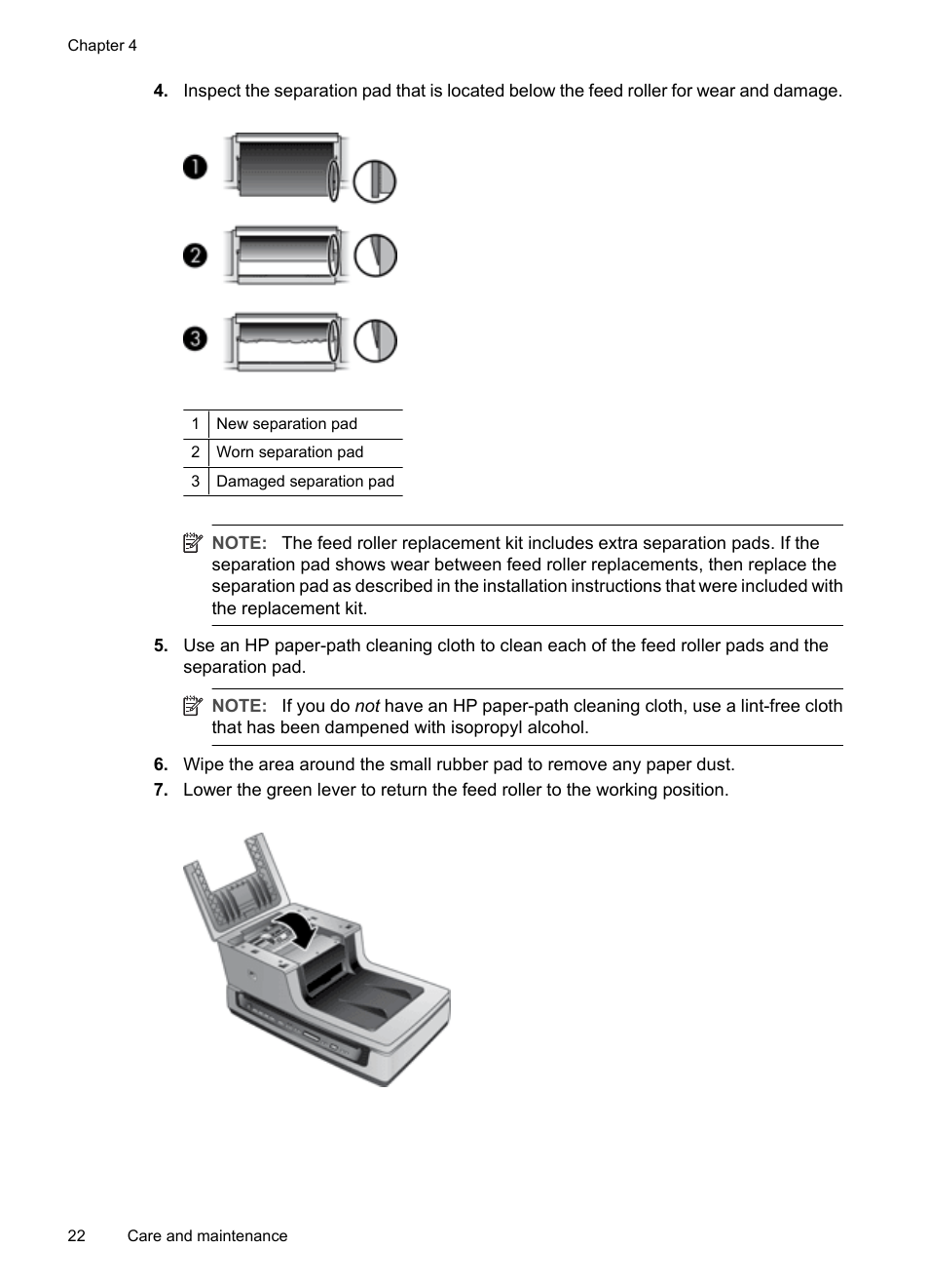 HP Scanjet N8460 Document Flatbed Scanner User Manual | Page 24 / 42