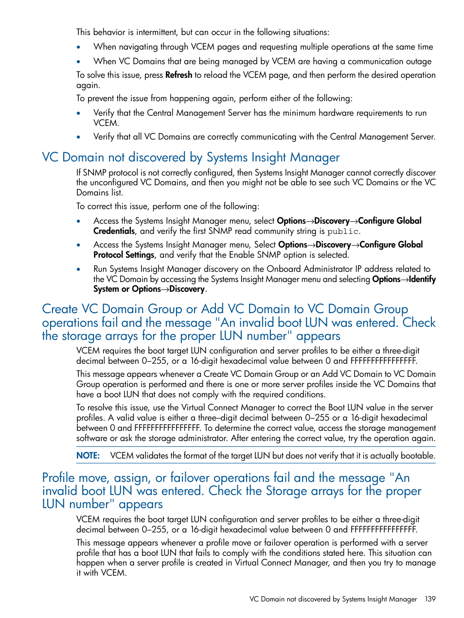 HP Insight Management-Software User Manual | Page 139 / 152