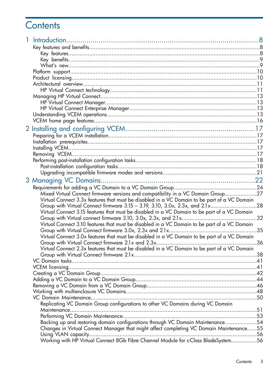 HP Insight Management-Software User Manual | Page 3 / 152