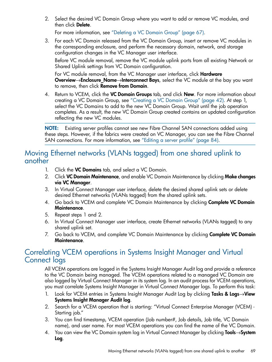 HP Insight Management-Software User Manual | Page 69 / 152