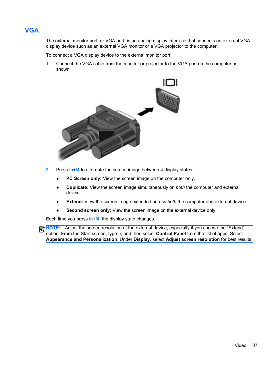 HP EliteBook 8770w Mobile Workstation User Manual | Page 49 / 128