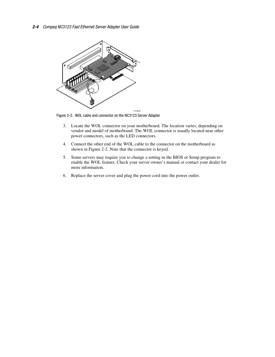 HP Compaq NC3123 Fast Ethernet NIC PCI Adapter User Manual | Page 15 / 22