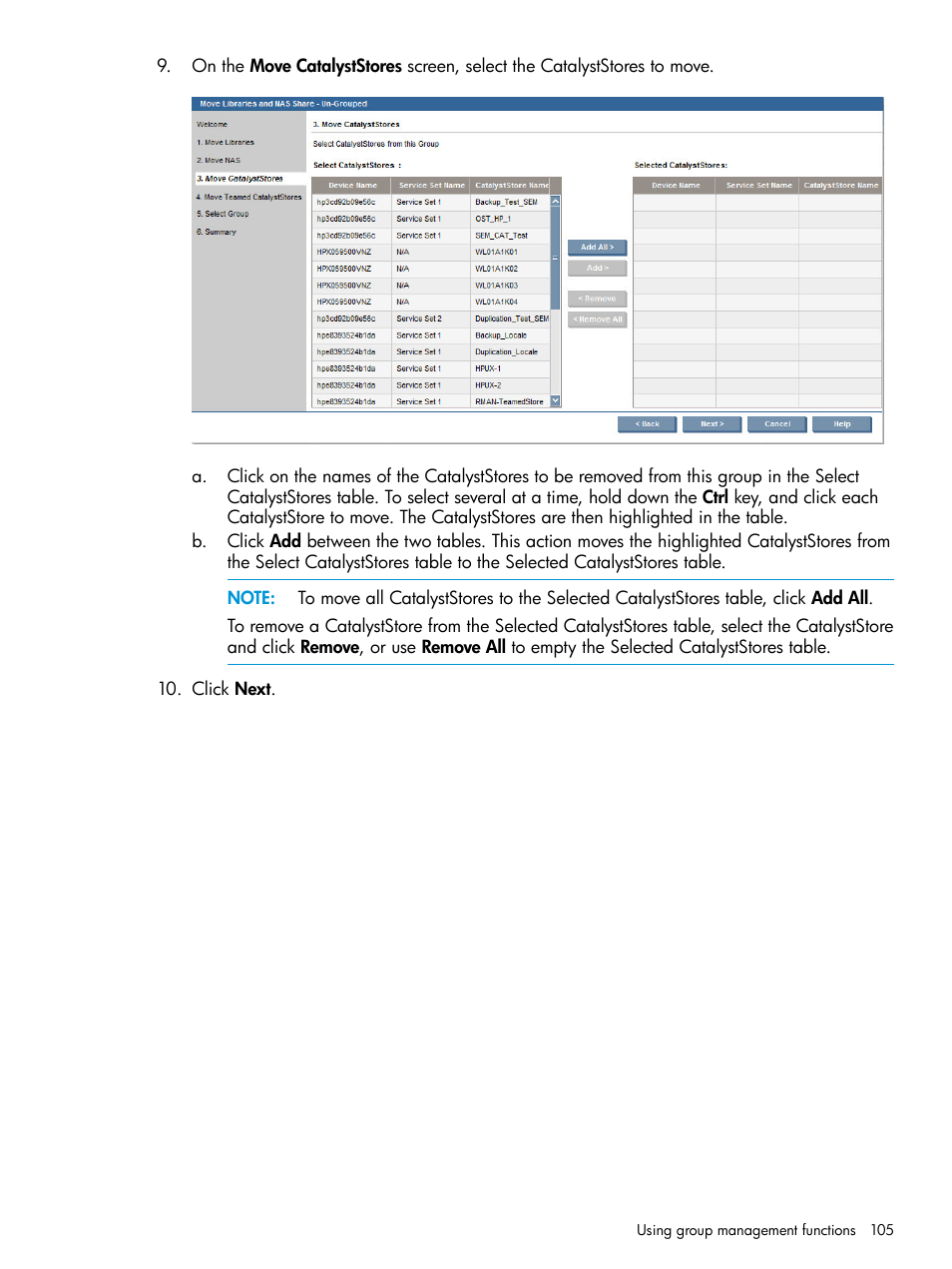 HP StorageWorks Data Replication Manager Software User Manual | Page 105 / 144